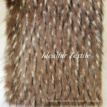 Plush Fabric Fox Faux Fur Imitation Raccoon Fabrics